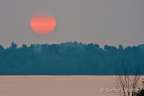 Humid Sunrise_53922.jpg - Rideau Canal Waterway photographed near Smiths Falls, Ontario, Canada.